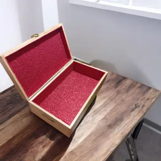 Bauletto portagioie Jaguar in legno 35x20