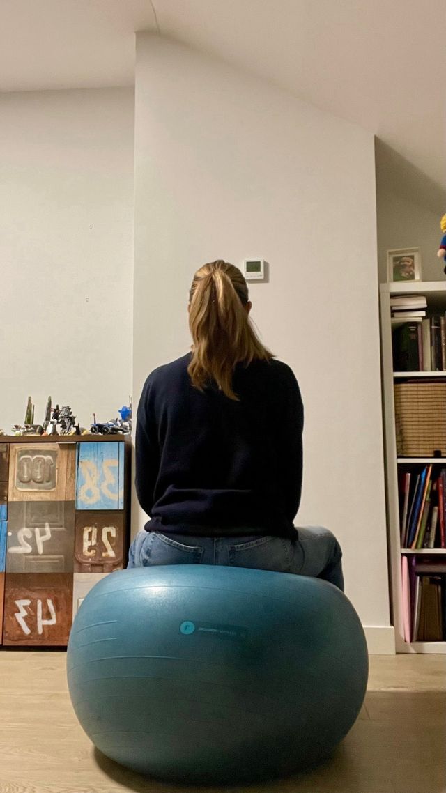 Pelota Pilates Talla L Azul