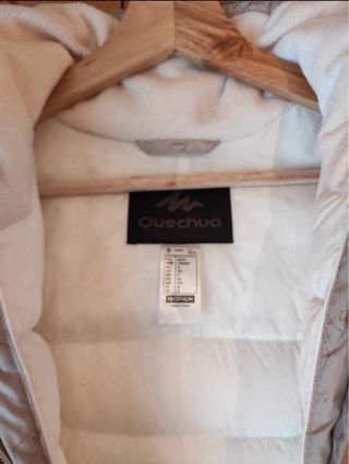 Abrigo Quechua Mujer Beige