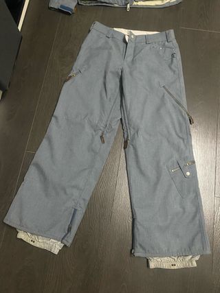 Pantalones de esquí/snowboard azules, como nuevos,