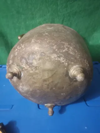 ANTIGUA OLLA DE MESURA O CALDERO   COBRE