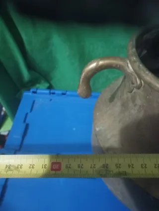 ANTIGUA OLLA DE MESURA O CALDERO   COBRE