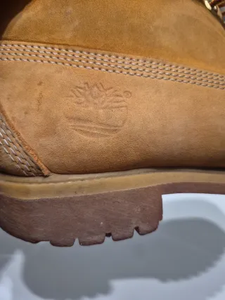 Timberland Stivali Beige in pelle scamosciata