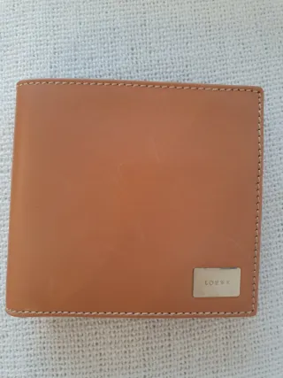Cartera Loewe Hombre Piel beige, nueva.
