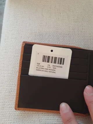 Cartera Loewe Hombre Piel beige, nueva.