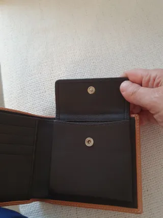 Cartera Loewe Hombre Piel beige, nueva.