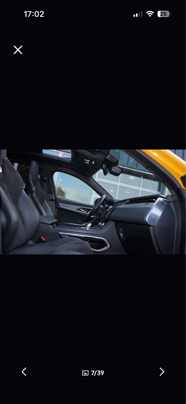 JAGUAR F-PACE P550 SVR AWD 22” ALU 2022 P550