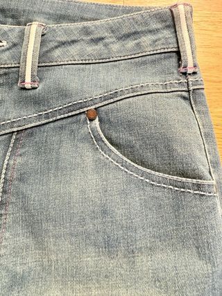 Jeans Original Marines Donna Slim Fit Blu