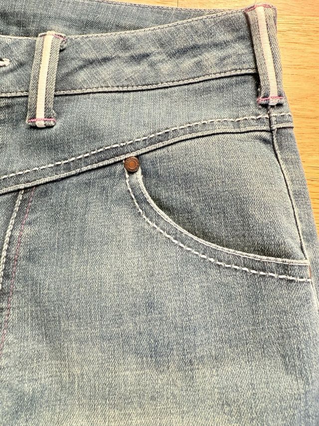 Jeans Original Marines Donna Slim Fit Blu