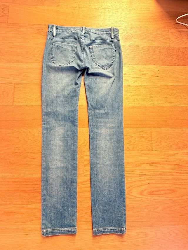 Jeans Original Marines Donna Slim Fit Blu