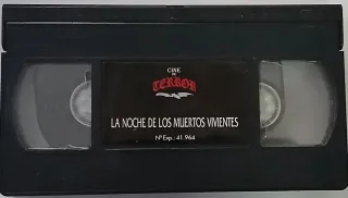 La Noche de los Muertos Vivientes. VHS