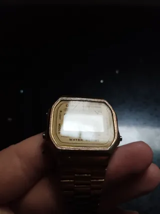 Reloj Casio 1572 A168 Dorado (Original)