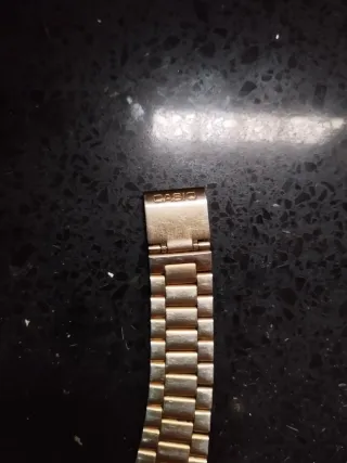 Reloj Casio 1572 A168 Dorado (Original)