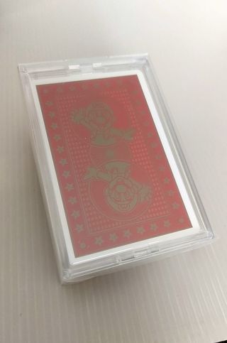 Carte da gioco Super Mario Nintendo Poker Natale