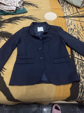 Americana azul de niño