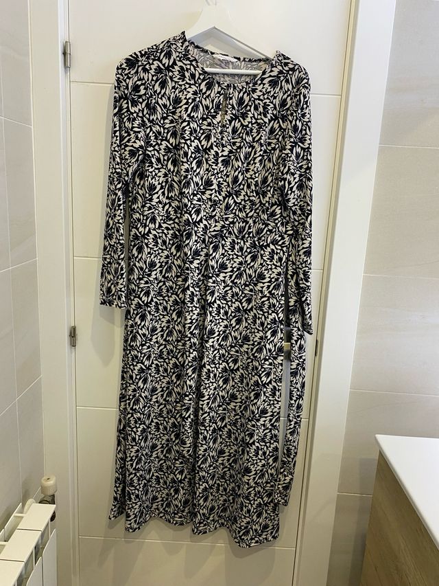 Vestido Cortefiel largo estampado