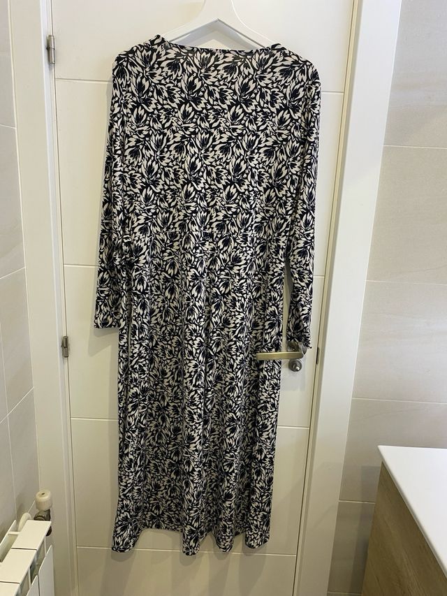 Vestido Cortefiel largo estampado