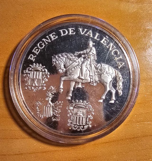 Moneda comemor. 1 Onza de Plata SANT VICENT FERRE