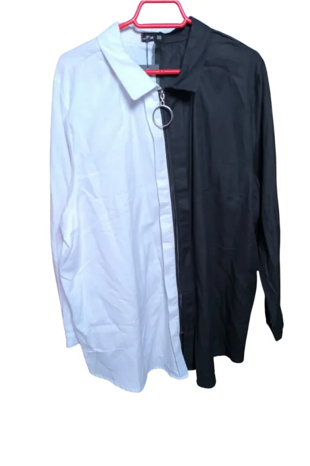 Camisa Curvy bicolor ALIA Talla 52