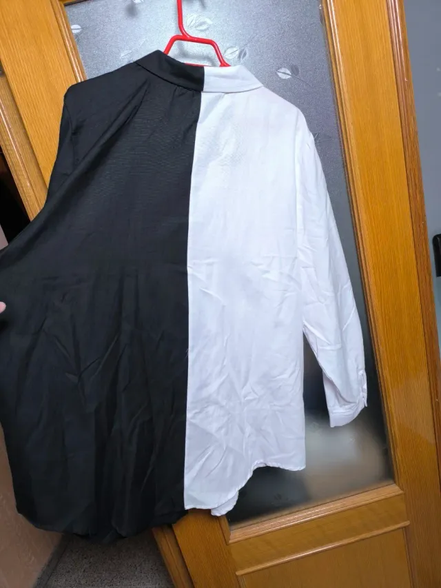 Camisa Curvy bicolor ALIA Talla 52