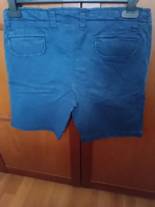 Pantalón SCALPERS corto vaquero azul niño  junior