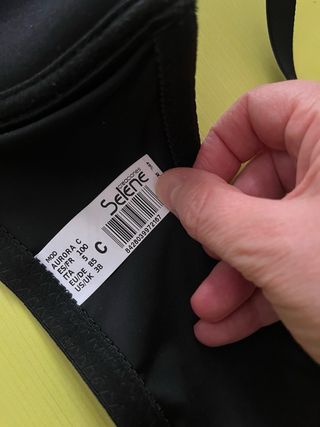 Sujetador Selene Aurora 100C Negro