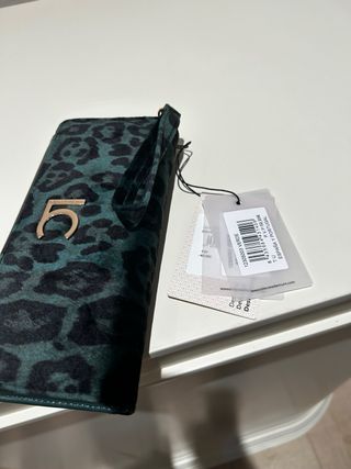 Cartera Lola Casademunt Animal Print Verde