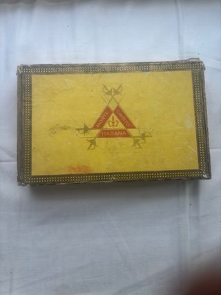 Scatola sigari Montecristo vuota