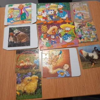 Puzzles infantiles varios