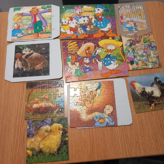 Puzzles infantiles varios