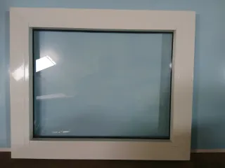 Ventana Fija Aluminio Blanca 50 x 60