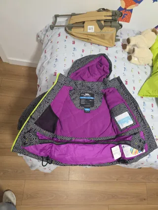 Chaqueta niña nieve T 3/4