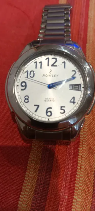 Reloj Nowley Vintage Plata y Blanco