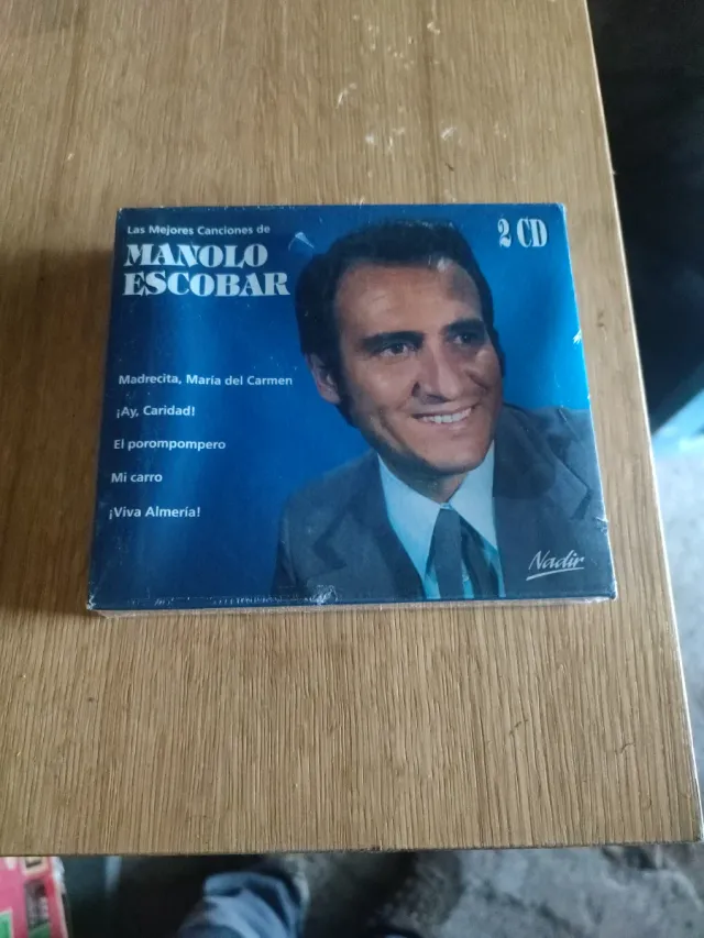 CD Doble Manolo Escobar - Las Mejores Canciones