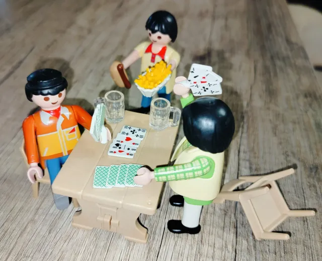 Playmobil Tavolo da Gioco con Carte e Figure
