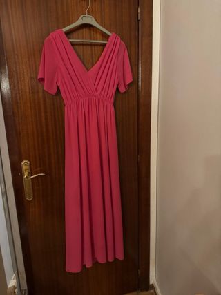 Vestido de fiesta rosa