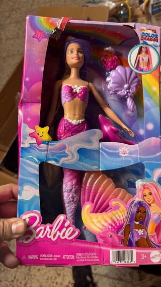 Barbie Sirena Malibú Color Change