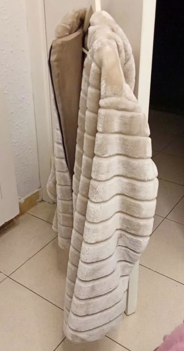 Chaqueta de mujer beige