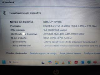 Ordenador Portátil HP