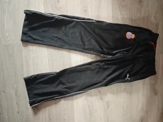 Pantalón RCD Español Puma Negro
