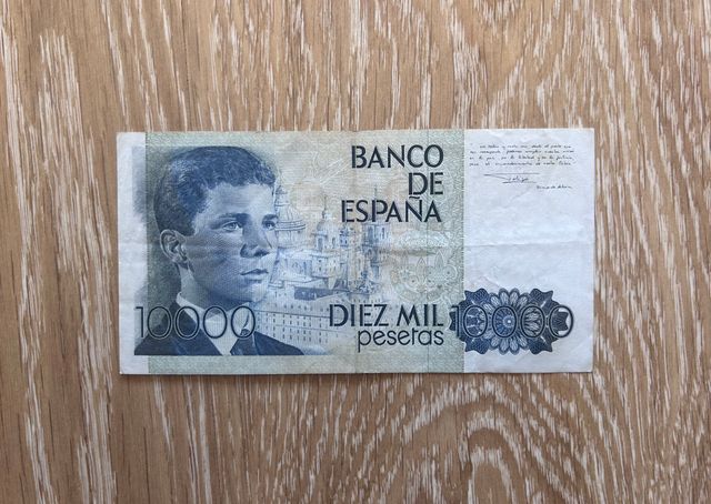 Billete 10.000 Pesetas España 1985 Serie I 529659