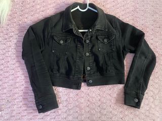 Chaqueta Vaquera Negra Talla M