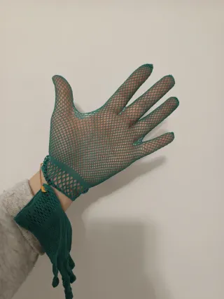 Lote 9 Guantes Encaje