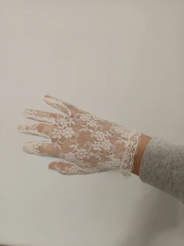 Lote 9 Guantes Encaje