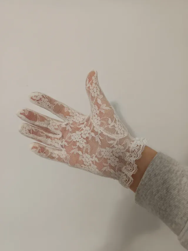 Lote 9 Guantes Encaje