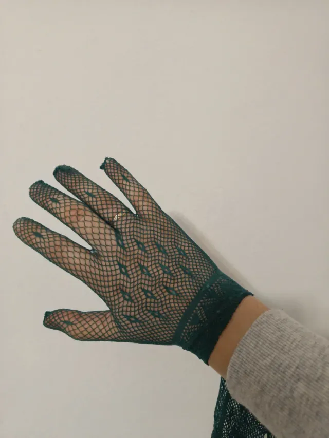 Lote 9 Guantes Encaje