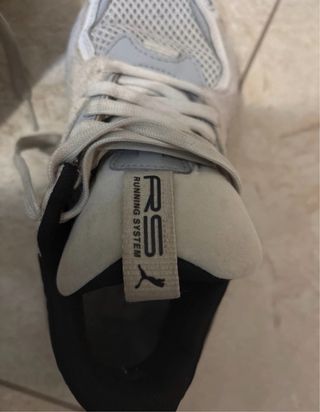 Scarpe Puma RS Running System Grigio Bianco