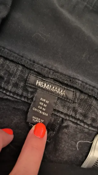 Falda vaquera premamá negra