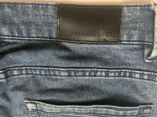 Pantalón vaquero pitillo hombre Pull&Bear Talla 40