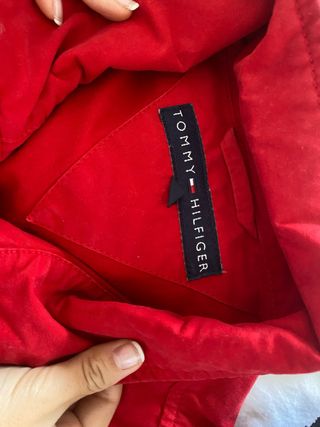 Chaqueta Tommy Hilfiger Talla S Roja